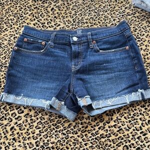 GAP Women's Blue Denim Shorts